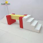 Playground Kids Soft Play Equipment Red And Yellow Foam Set For Party Rental