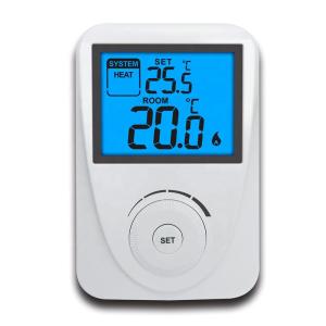 China Riseem Twist Switch Wired Room Thermostat Sensor Non - Programmable Energy Saving LVD EMC wholesale