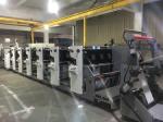 RY-6950 horizontal flexographic printing machinery non-stop unwinding and