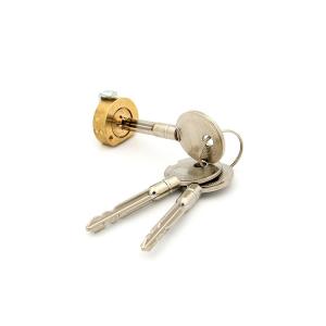 China 3M Brass Cross Key Lock , Oval Cylinde Key Security Lock Iron Keys wholesale