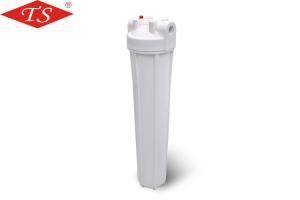 China White Color 20 Inch Filter Housing , RO Water System Parts Highly Durable wholesale