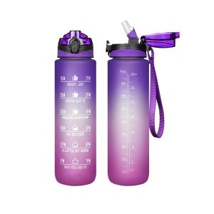 China Frosted Borosilicate Glass Water Bottle wholesale