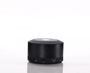 China 650mAh Mini Cube Bluetooth Speaker Wireless Black Round Smartphone Sound Box wholesale
