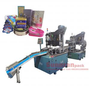 China Decorative Tin Box Making Machine For 200mm Can 40CPM CE Certificate on sale