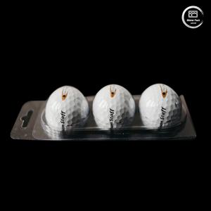 China Custom 12-Clear Plastic Blister Clamshell Packaging for Golf Balls, Wholesale Display Packaging wholesale