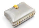 Customized Acrylic Clutch Bag , Lady Beige Clutch Bag Handbag For Evening