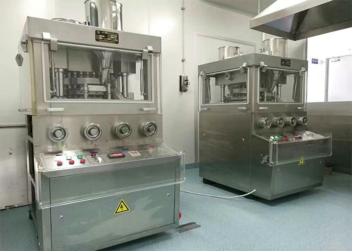 Commercial Rotary Tablet Press Machine With 9 Punch Dies For 12mm Candy