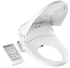 China ABS Resin Smart Bidet Toilet Seat Double Nozzles Washing White Color wholesale