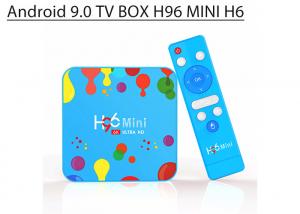 China android tv box H96 mini h6 4gb 32gb dual wifi android 9.0 android smart tv box H96 mini wholesale