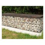 Silver Galvanized/PVC Coated Gabion Baskets Welded Gabion Boxes 100*100*50