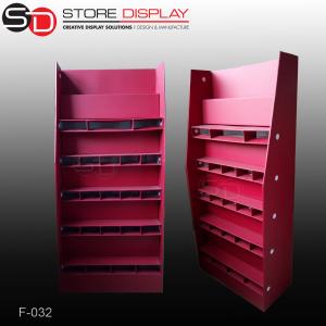China Recycled retail store corrugated cardboard display stands racks / POP display shelf wholesale