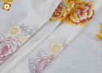 230cm Width Mattress Quilting Fabric Polyester Warp Knitted Printing Bronzing