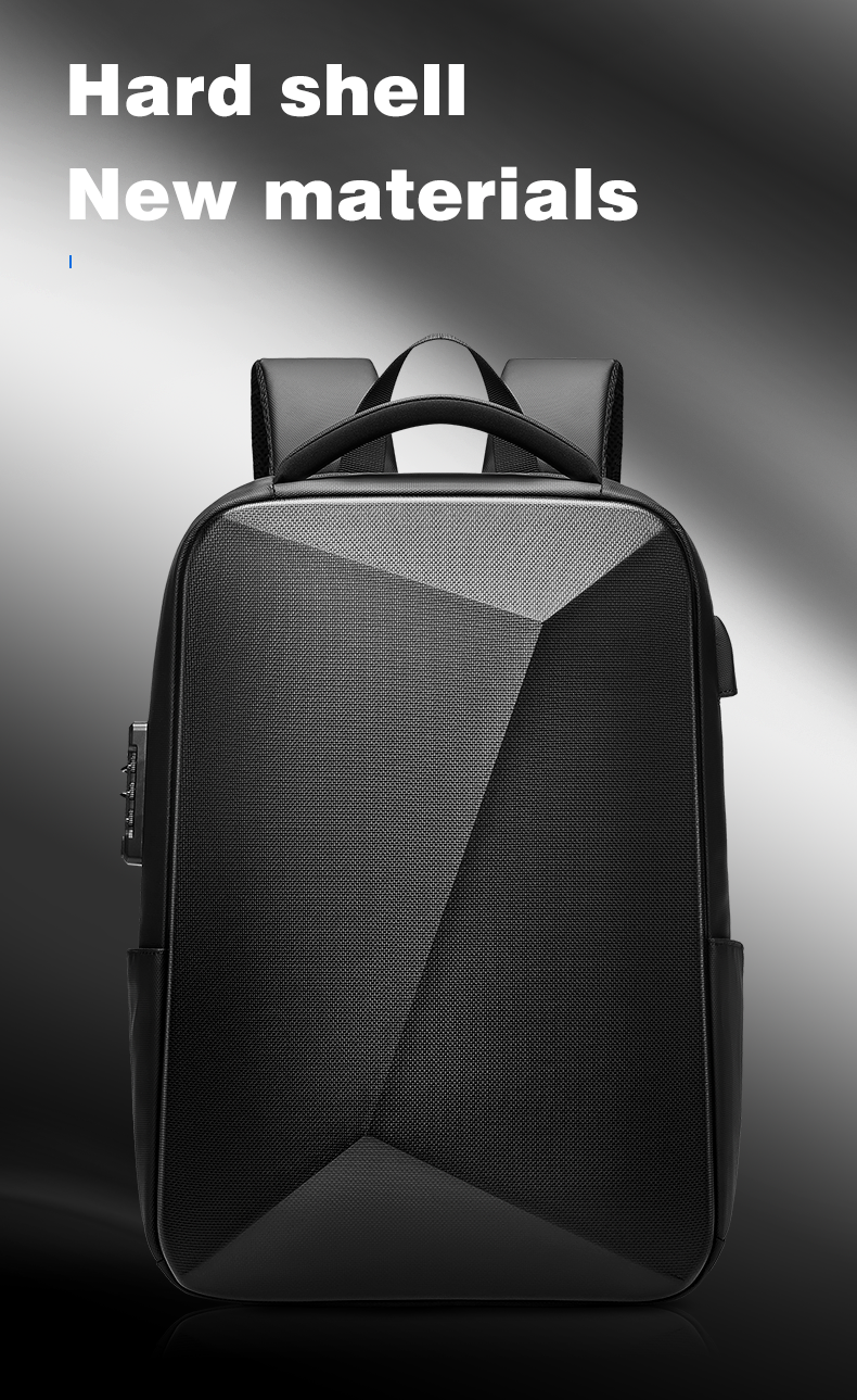High Quality Waterproof Hard Shell Anti-theft Mochila 15.6 inch Men Business backpack bag usb Laptop Backpack