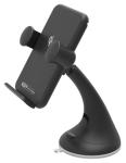 15W Car Mount Qi Wireless Charger Fast Charge Adjustable Car Mount Phone Charger