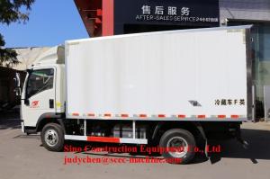 China Sinotruk Howo Special Purpose Truck 4x2 5 Ton Light Refrigerated Truck wholesale