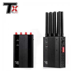China Cell Phone Portable Cell Phone Signal Jammer Handheld 8 Antenna For GSM / 3G / 4G on sale