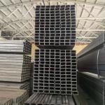 201 Galvanized Steel Rectangular Tube Q235B 316 80mm For Maintenance