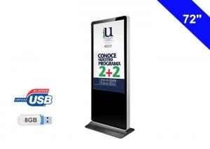 China Free Standing Digital Signage LCD advertising Players with USB auto update on sale