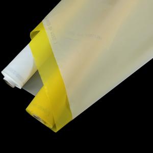 China Tear Resistant Polyester Screen Printing Mesh White / Yellow / Black wholesale