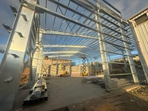 China Hot Dip Galvanized Surface Ultimate Upgrade Affordable Modern Contemporary Metal Construction Building wholesale