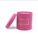 Wallet CMYK Round Gift Hat Box with Paper Rose Velvet Flower Box Stylish and