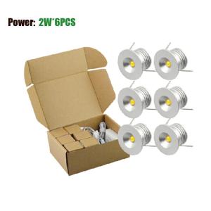 China 2W LED Spotlight + Dimming Power Supply+ Wire Kit Recessed LED Cabinet Spotlight light wholesale