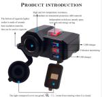 10MA 12v Motorcycle Usb Socket