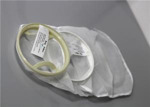 China Customized Liquid Filter Bag Sock , 5 Micron Cloth Filter Bags For Water Treatment wholesale