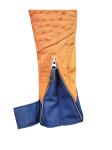 240GSM Navy Contrast Orange Work Coat 65% Polyester 35% Cotton Twill 2/1