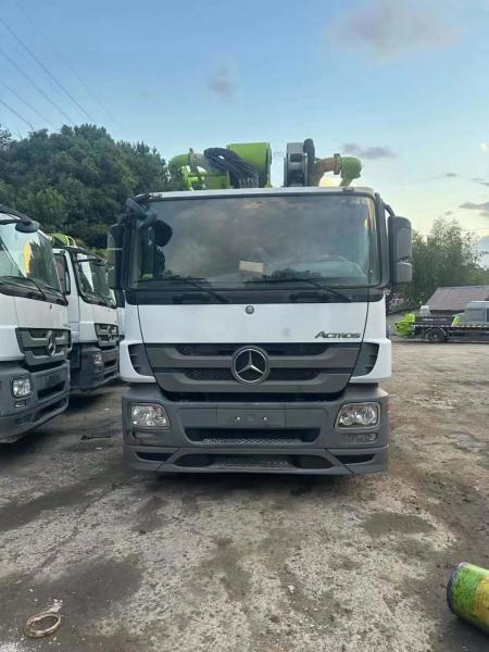 Used 2020 Zoomlion 49m Truck Pump Concrete Pump on Mercedes-Benz Truck at
