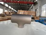DN20 Copper Nickel Equal Tee for Water Pipe Industry Delivery According To
