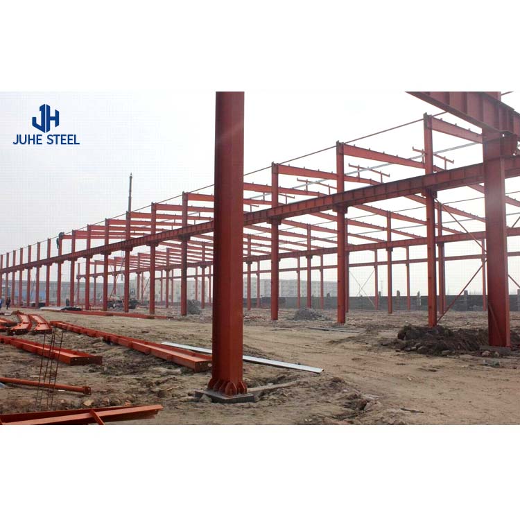 Prefabricated Cattle Farming Barn Cow Hangar Shed with Durable Steel Structure Bridge