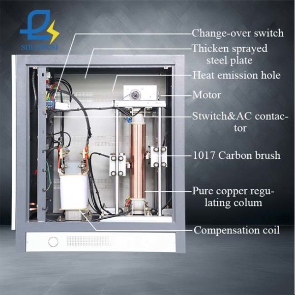 415V AVR Voltage Stabilizer 150KVA 120KVA Servo Type 3 Phase Voltage Regulator