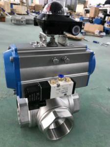 China Rack &amp; Pinion 1/4 Turn Pneumatic Actuator Double Action Single Action wholesale