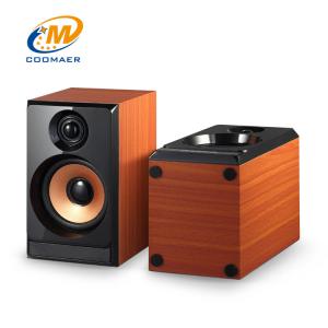 China OEM Perfect Sound Wood Mini USB 2.0 CH Gaming PC Speaker with Woofer wholesale