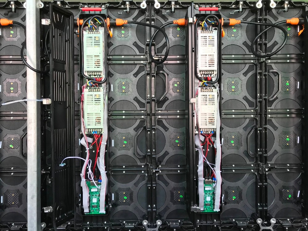 Flexible IP65 P3.91 Stage Backdrop Led Panel 1000W/sqm