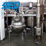 Industrial Herbal Extraction Equipment Stainless Steel Ball Type Concentrating