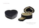Heart Shape Jewelry Packaging Boxes Velvet Lining Material Customized With
