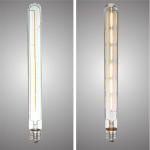 T30 / T32 Vintage Edison Filament Bulbs 8w Warm White 300mm 110v 220v