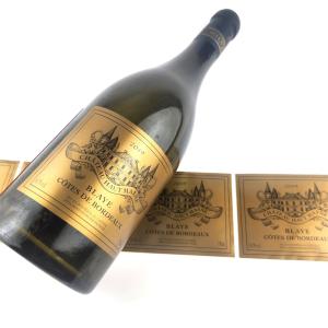 China Eco Friendly Texture Art Paper Wine Label Custom Embossed Gold Foil Stamping Printing Sticker FPackaging wholesale