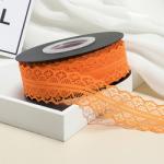 2.5cm Elastic Band Hollow Flower Ribbon for Sewing Clothing Garment Decorative