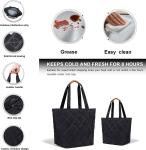 Transport Large Insulated Reusable Grocery Tote Picnic Custom Travel Cooler Bag