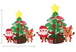 DIY Felt Christmas Party Crafts Tabletop Decorations Ornaments Eco - Friendly