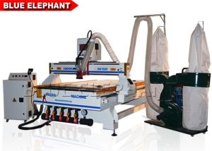 China 4 X 8 ATC CNC Router Plastic Carving Machine 0 - 18000RPM Spindle Speed wholesale