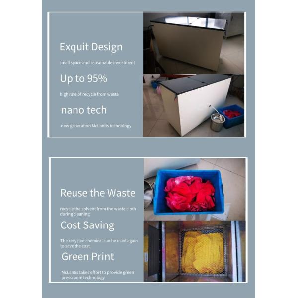 McLantis Group Printing Factory Offset Printing Cleaning Solvent Recycle Machine