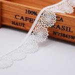 Oeko-Tex 100 Floral Embroidery Trim Lace