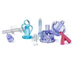 ABS PP PC Plastic Medical Components Chrome Plating Plastic Medical Parts