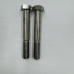 6AL-4V Titanium Alloy Natural Finish Hex Head Bolt 1/2"-20 x 4.5" Heavy-Duty