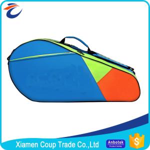 China Adjustable Shoulder Strap Custom Sports Ball Bag Durable Zipper For Badminton wholesale