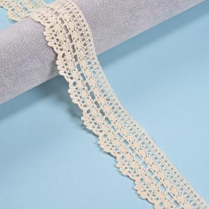 China Embroidery Bridal Wedding Cotton Lace Trim Milk Shreds White wholesale